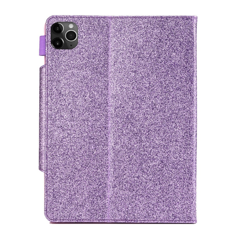 Flip Leather Smart Protective Case Cover For Apple iPad Pro 11(2020) With Card Holder Purple  - Image 4