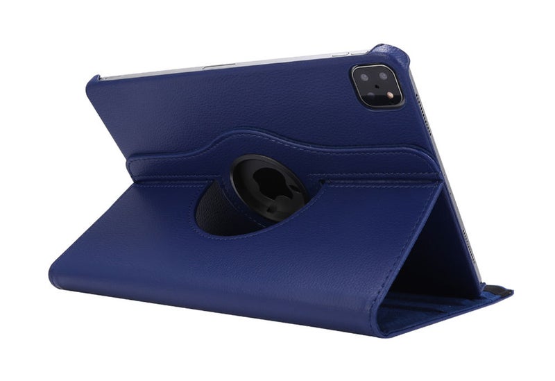 360 Degree Rotating Stand Protective Case Cover For Apple iPad Pro(2020) Navy - Image 2