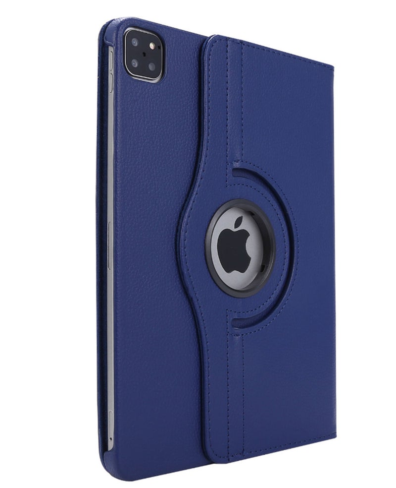 360 Degree Rotating Stand Protective Case Cover For Apple iPad Pro(2020) Navy - Image 1
