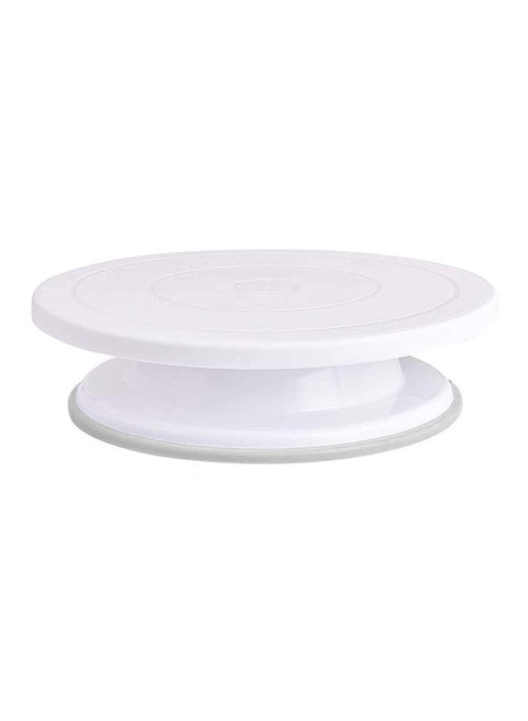 Cake Decorating Turntable Stand White 28cm