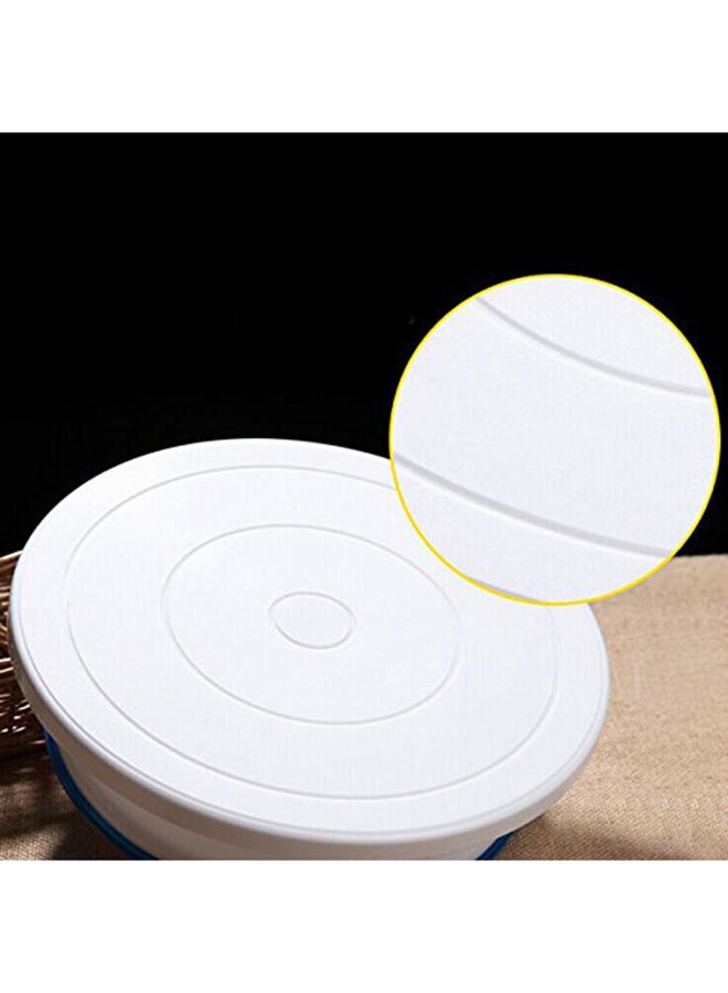 Okayji - Cake Decorating Turntable Stand White 28cm - Image 1
