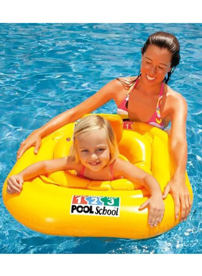 INTEX Pool School Deluxe Baby Float 79x79cm