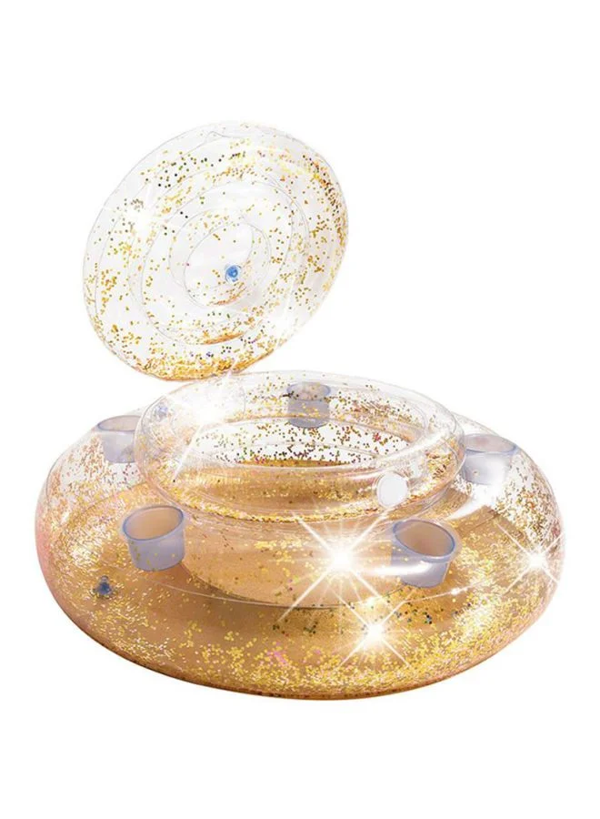 INTEX Glitter Mega Chill Inflatable Holder & Pool Toys