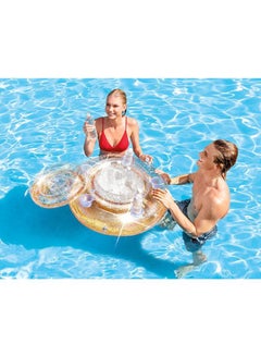 INTEX Glitter Mega Chill Inflatable Holder & Pool Toys 74x33cm  - Image 5