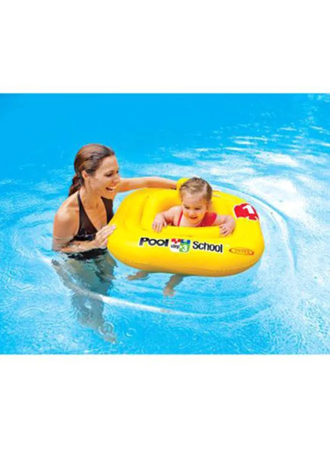 INTEX Pool School Deluxe Baby Float 79x79cm