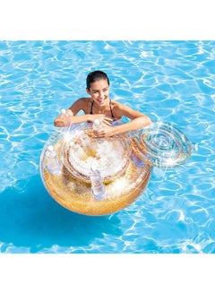 INTEX Glitter Mega Chill Inflatable Holder & Pool Toys 74x33cm  - Image 4