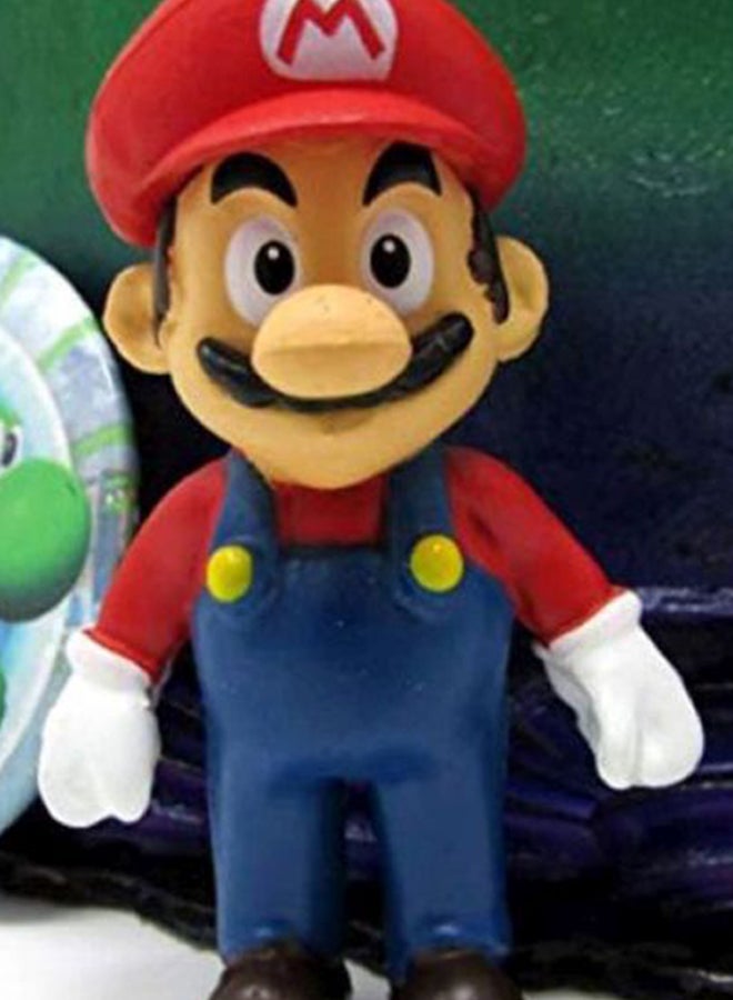 Nintendo Pack Of 22 Mario Birthday Cake Toppers - Image 4