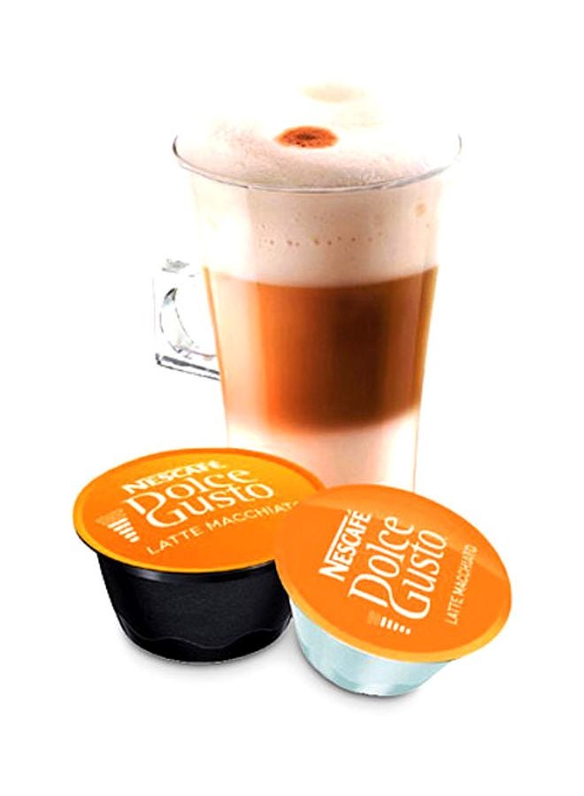 نسكافيه كبسولات لاتيه ماكياتو لماكينة دولتشي غوستو 194جرام عبوة من 16 قطعة - Image 3