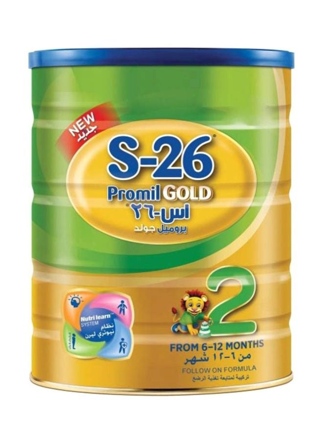 S.26 حليب برميل المرحلة 2 متابعة فورميولا - 6-12 شهر 400جرام  - Image 1