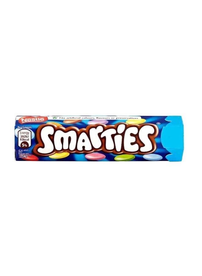 Nestle - Smarties Chocolate Hexatube 38grams Pack of 24 - Image 1