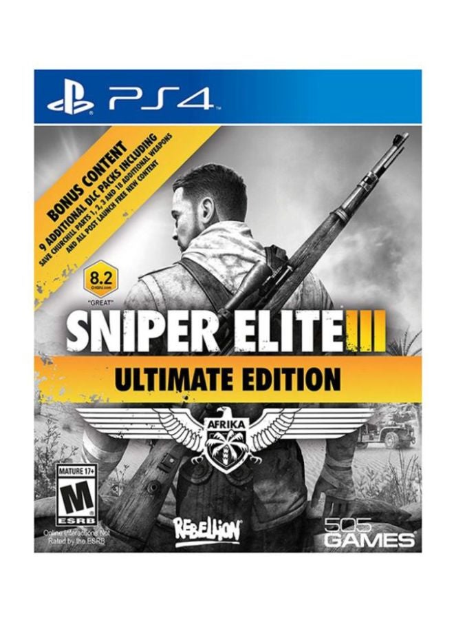 505 Games Sniper Elite III - PAL - (Intl Version) - action_shooter - playstation_4_ps4 - Image 1