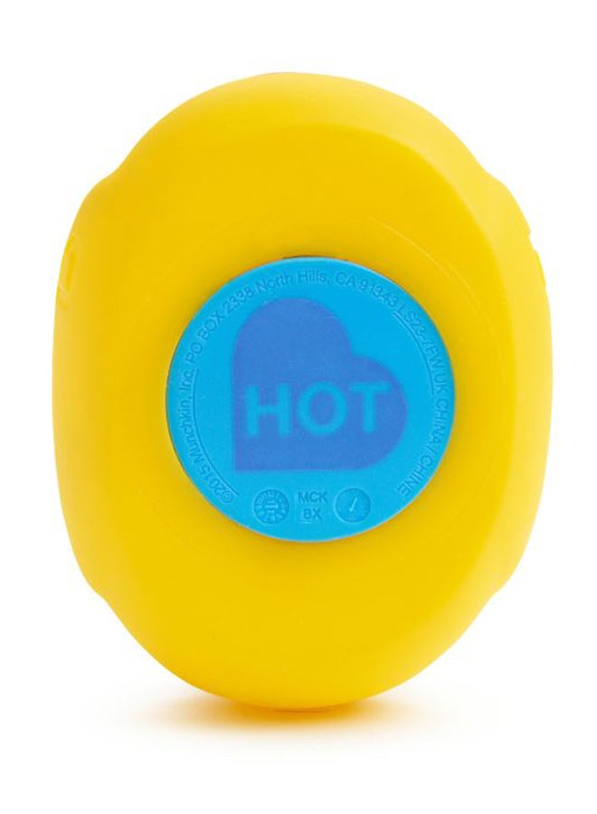 مونشكين بطة وايت هوت للاستحمام أصفر/برتقالي 3.6x2.8x2.9بوصة - Image 4