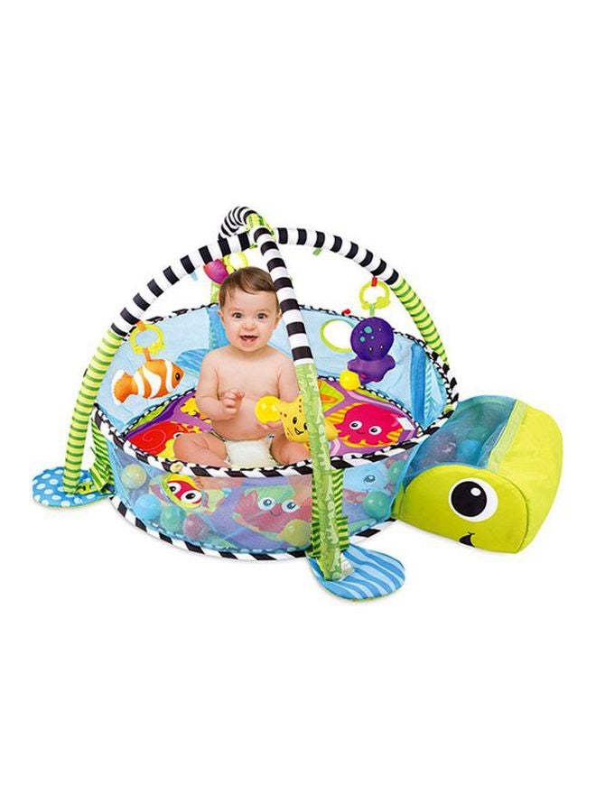Cool Baby 3-In-1 Turtle Ball Baby Play Mat 65x52x20cm - Image 2