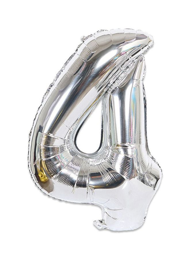 Cool Baby Number 4 Shaped Party Balloon 40inch