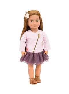 6-Piece Vienna Fashion Doll With Accessories Set BD31101Z Age 3+ Years 24.13x12.7x50.8cm