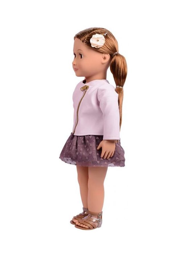 Our Generation - 6-Piece Vienna Fashion Doll With Accessories Set BD31101Z Age 3+ Years 24.13x12.7x50.8cm - Image 1