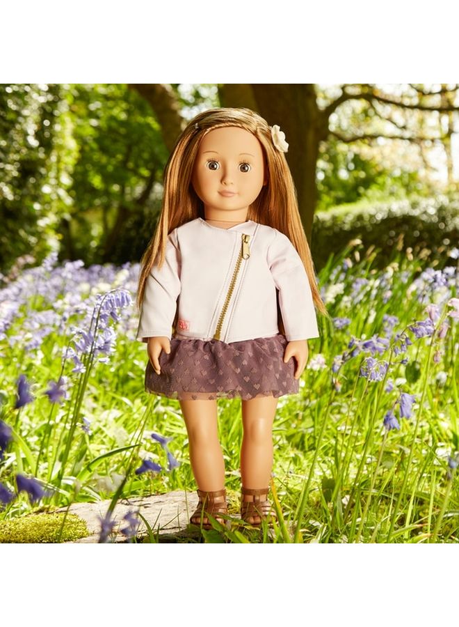 Our Generation - 6-Piece Vienna Fashion Doll With Accessories Set BD31101Z Age 3+ Years 24.13x12.7x50.8cm - Image 1