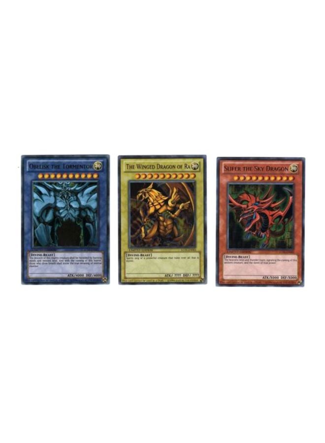 كونامي Pack Of 3 Egyptian God Cards - Image 1