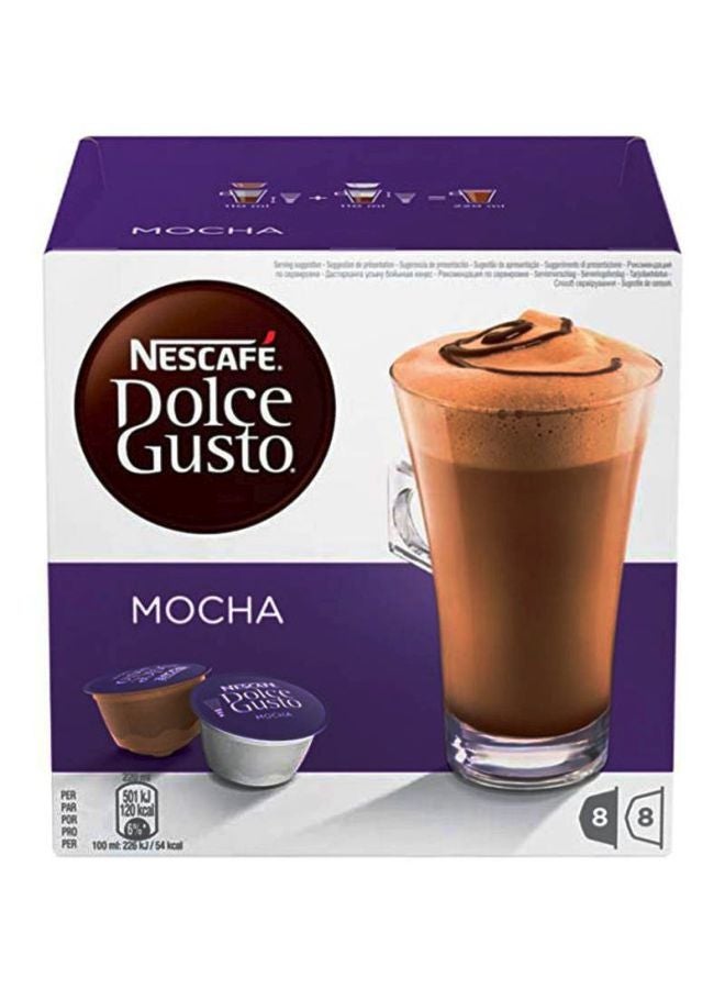 نسكافيه Dolce Gusto Mocha Capsules 216grams Pack of 16 - Image 1