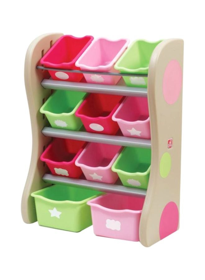 Step2 Fun Time Toy Storage Rack 827400 35x26.5x14inch - Image 1