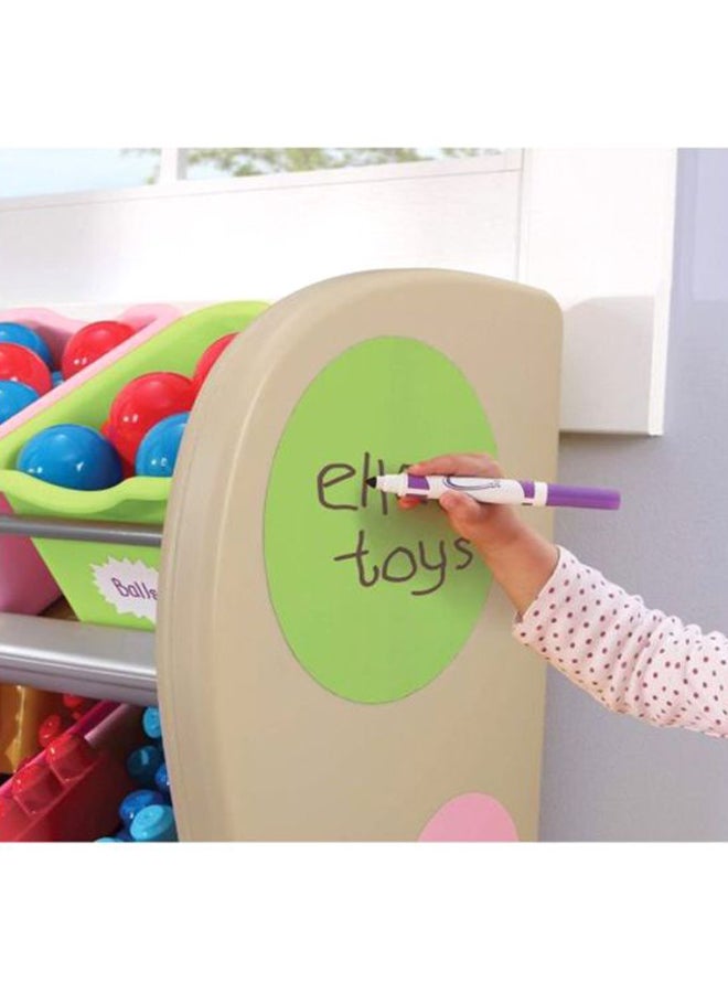 Step2 Fun Time Toy Storage Rack 827400 35x26.5x14inch - Image 2
