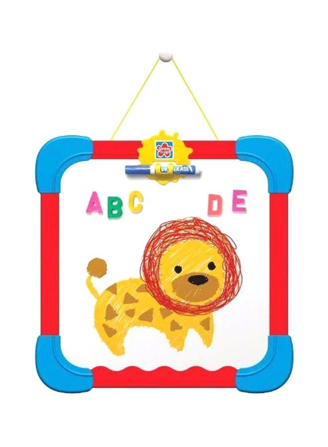 كرايولا مجموعة حوامل جدارية مزدوجة الجانب مكونة من 4 قطع متعددة الألوان 17x3x15سم - Image 1