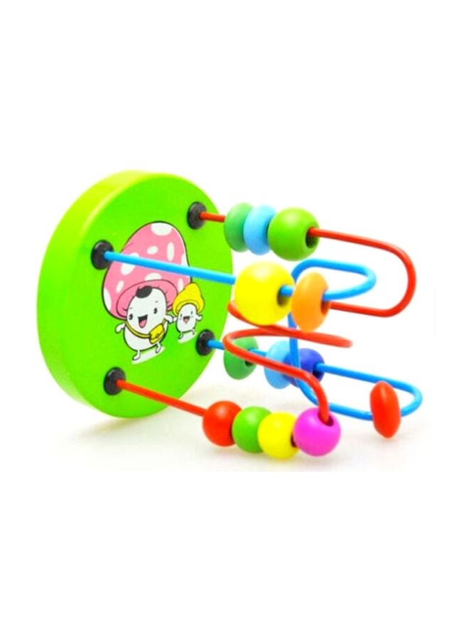 Cool Baby Wooden Bead Maze Roller Coaster, Age 3+ Years 13x10x10cm - Image 2