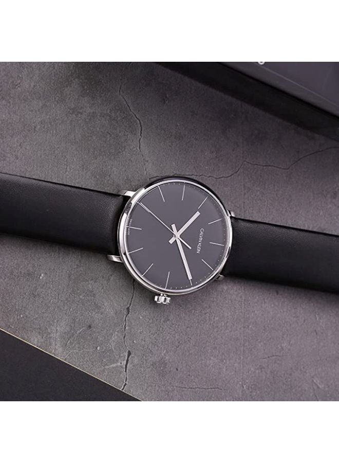 كالفن كلاين - ساعة يد بعقارب مقاومة للماء هاي نون طراز K8M211-C1 للرجال - Image 1