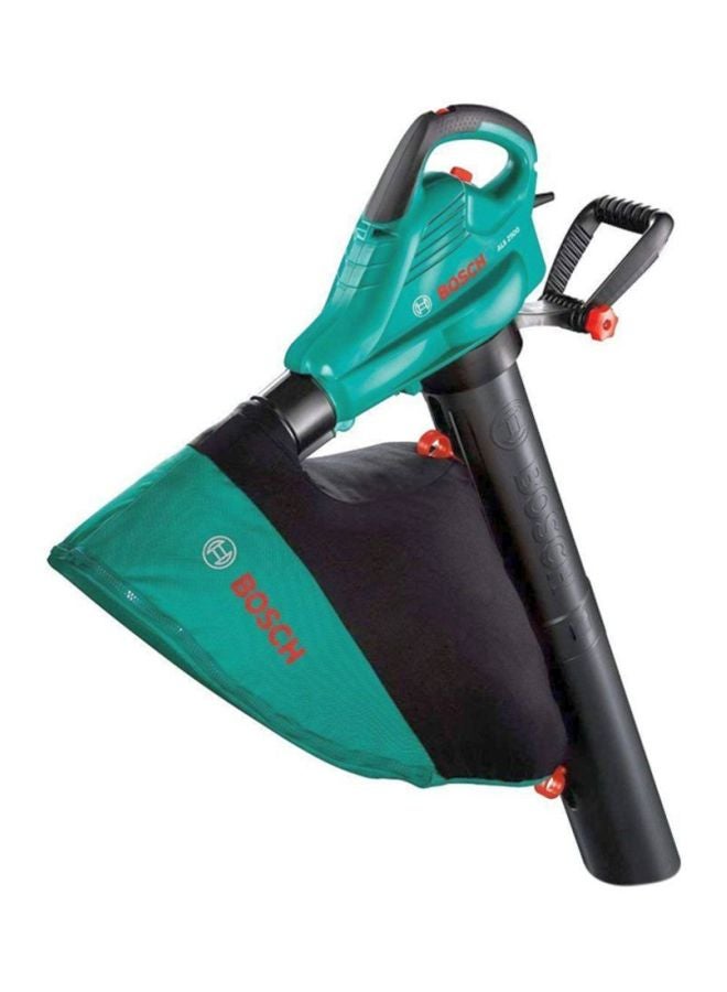 بوش يعمل كشافط لتنظيف الحدائق ونافخ لأوراق الشجر أسود/أخضر - Image 1