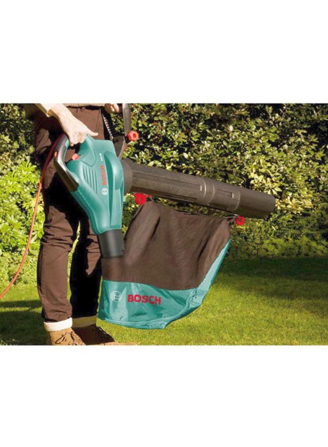 بوش يعمل كشافط لتنظيف الحدائق ونافخ لأوراق الشجر أسود/أخضر - Image 4
