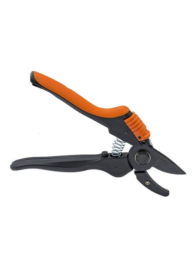 بلاك اند ديكر مقص تشذيب ملتف أسود/ أحمر/ رمادي 7.5بوصة - Image 3