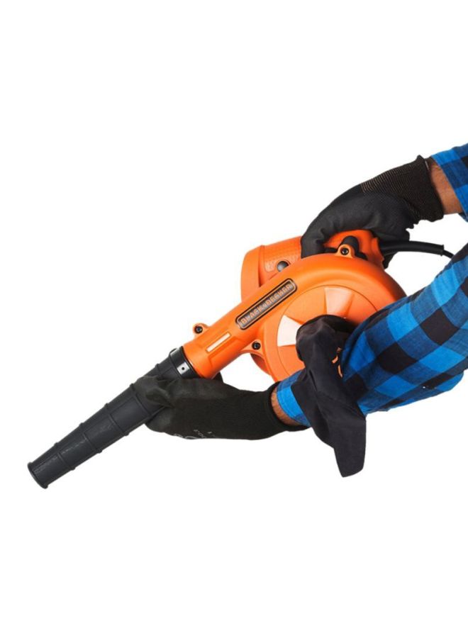 BLACK+DECKER 530W 16,000 Rpm Single Speed Electric Blower/Vacuum With Collection Bag For Home & Garden Bdb530-B5 2 Years Warranty Orange/Black  - Image 3