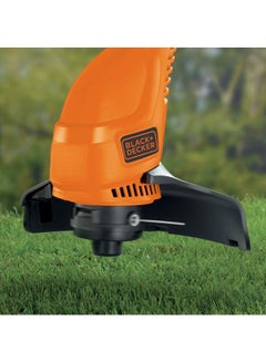 BLACK+DECKER Dual Handed Corded Strimmer Orange/Black 13x21x54cm  - Image 5
