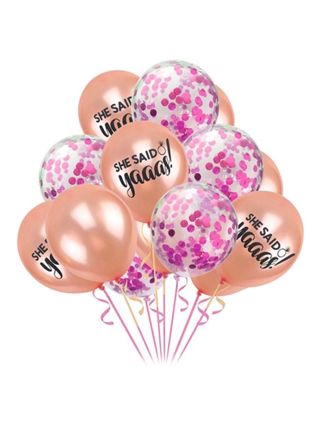 Sharpdo 15-Piece Wedding Decoration Balloons