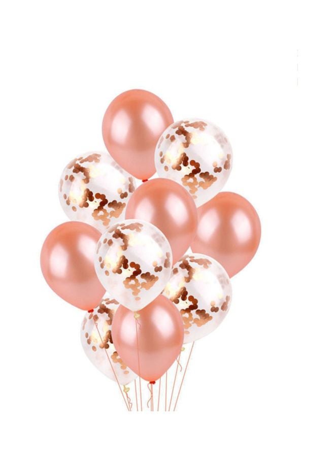 Cool Baby 10-Piece Confetti Latex Party Balloons 12inch  - Image 2