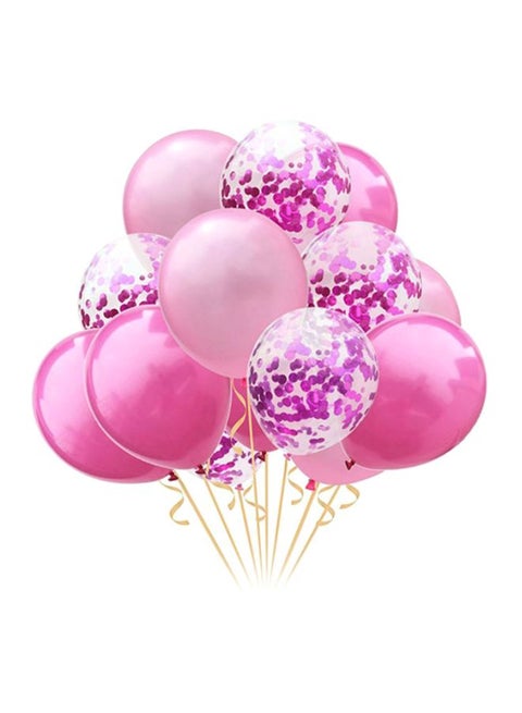 15-Piece Birthday Party Or Wedding Decoration Balloons
