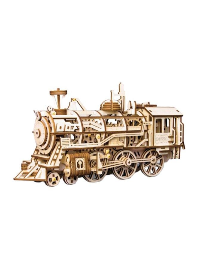 Sharpdo DIY Locomotive 3D Puzzle Toy 37x12x18.5cm - Image 1