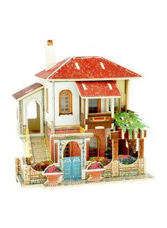 Sharpdo DIY Turkish Style Villa Wooden House Puzzle 15x12x15.5cm  - Image 1