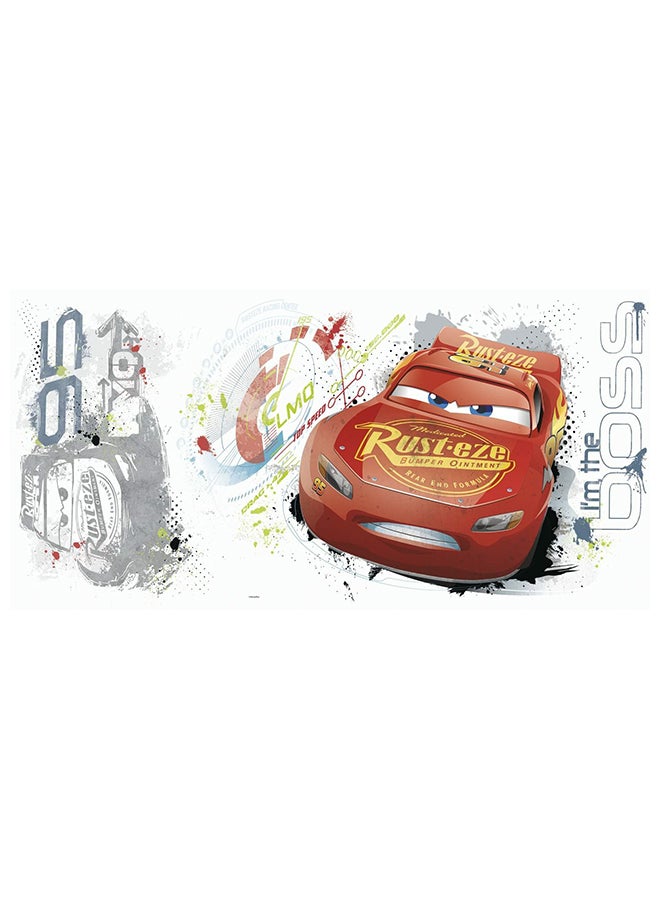 RoomMates Disney Pixar Cars 3 Lightning Mcqueen Peel And Stick Wall Decal  - Image 1