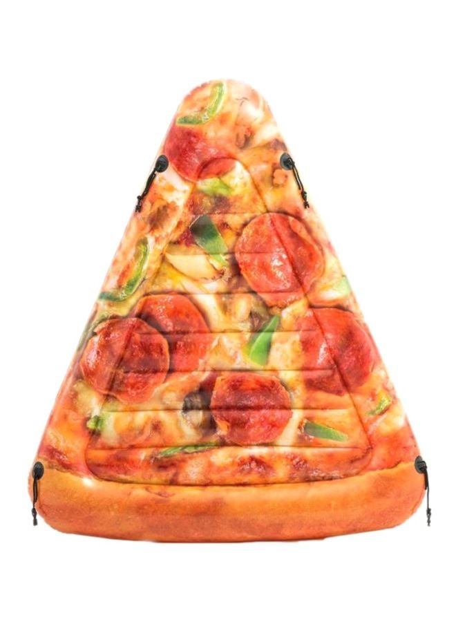 انتكس شريحة بيتزا قابلة للنفخ على شكل حصيرة على حمام السباحة مع مواد غير سامة بجودة 58752EP - Image 1