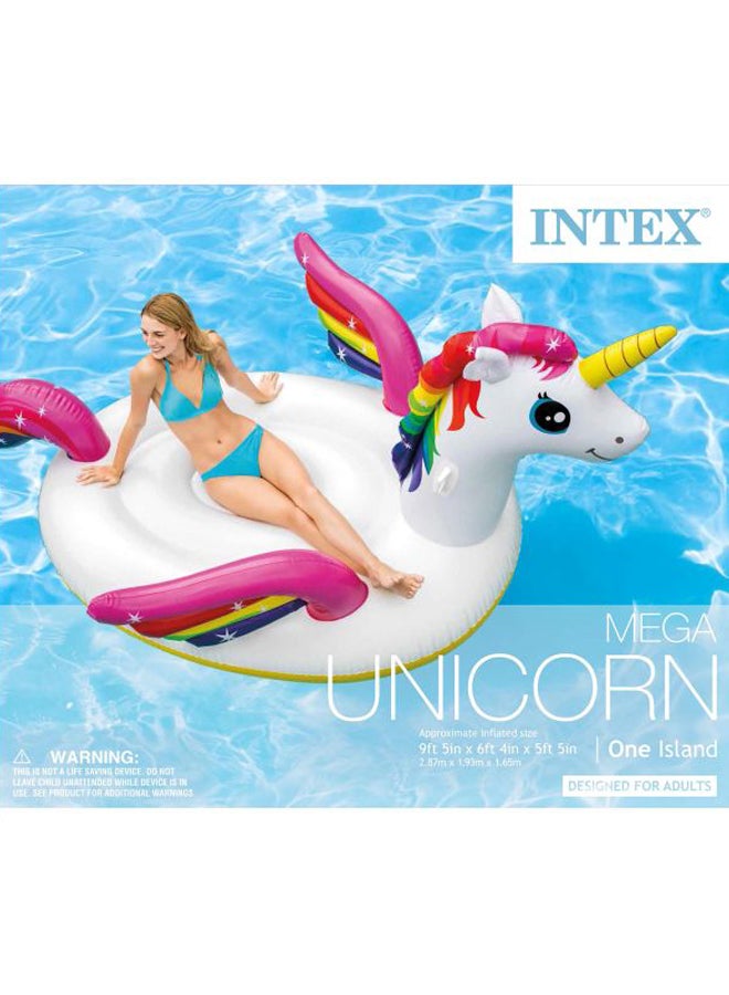 INTEX Inflatable Unicorn Pool Lounger 18621 - Image 2