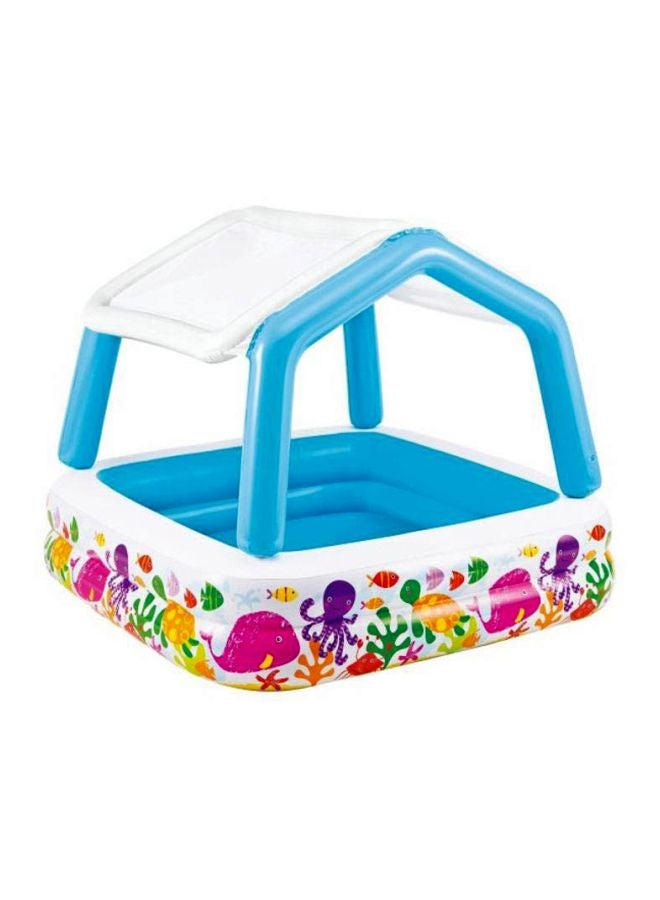 انتكس مسبح مظلّل من أشعة الشمس 62x62x48بوصة - Image 1