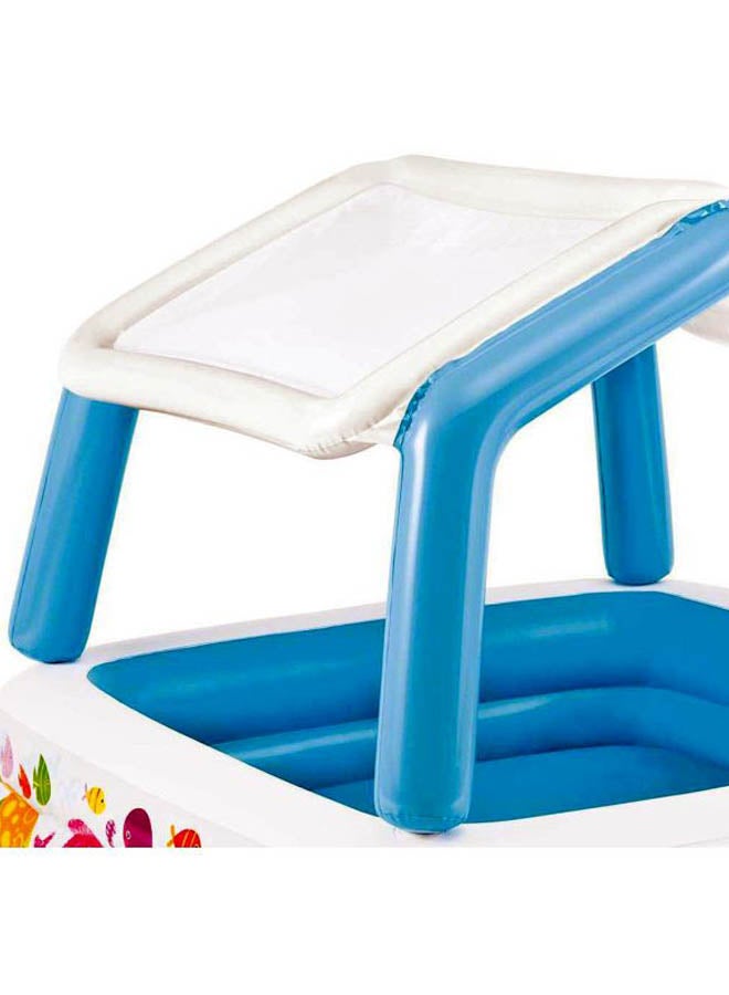 انتكس مسبح مظلّل من أشعة الشمس 62x62x48بوصة - Image 4