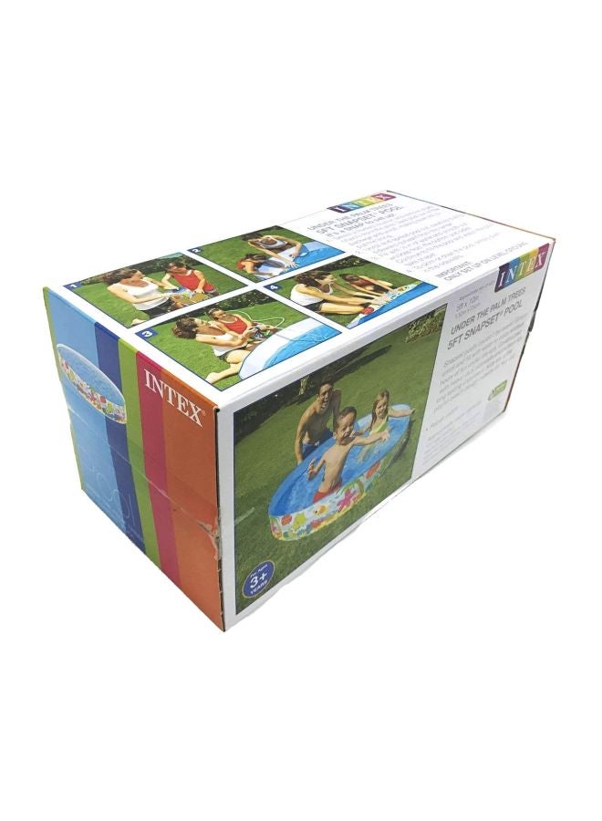 INTEX Under The Palm Trees Snapset Pool - Image 2