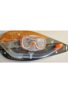 INTEX Wave Rider Snorkel Mask & Flippers Adults Diving Snorkelling Set Assorted color may vary 358grams  - Image 5