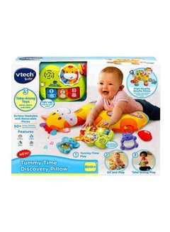 vtech Tummy Time Discovery Pillow With 3 Take Along Toys 3.9x27.2x15.8cm  - Image 2