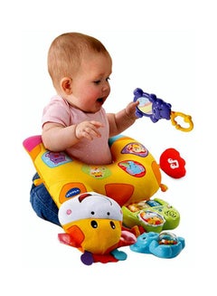 vtech Tummy Time Discovery Pillow With 3 Take Along Toys 3.9x27.2x15.8cm  - Image 5