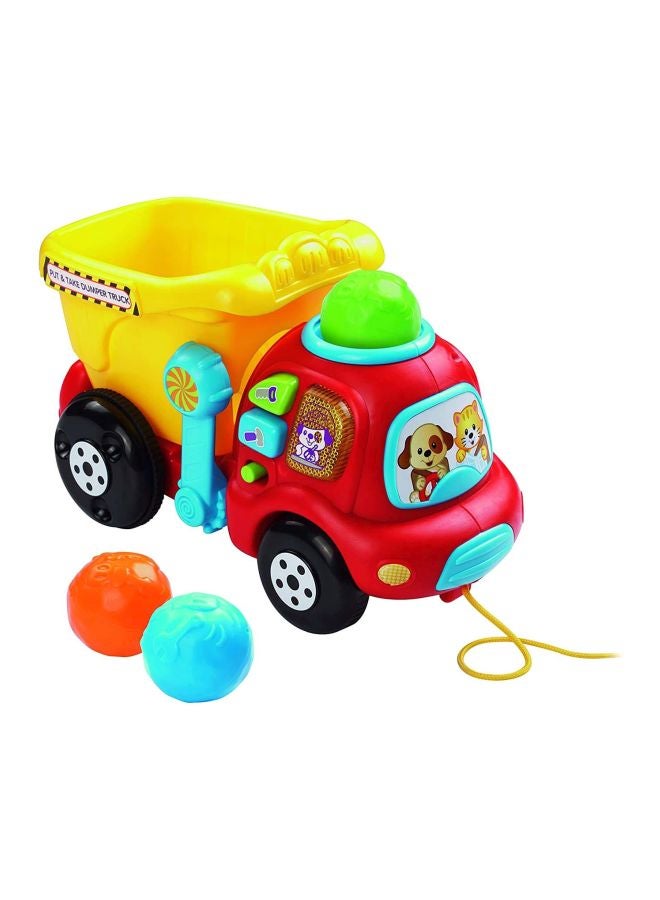 vtech Put And Take Dumper Truck Multicolour 13.3x30x24.1cm - Image 1