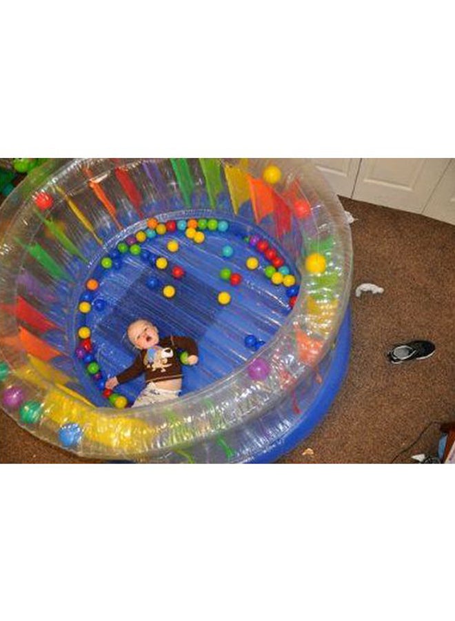 انتكس حلقة شفافة نطاطة من ألعاب Jump O Lene 45.6x41x16.8سم - Image 2