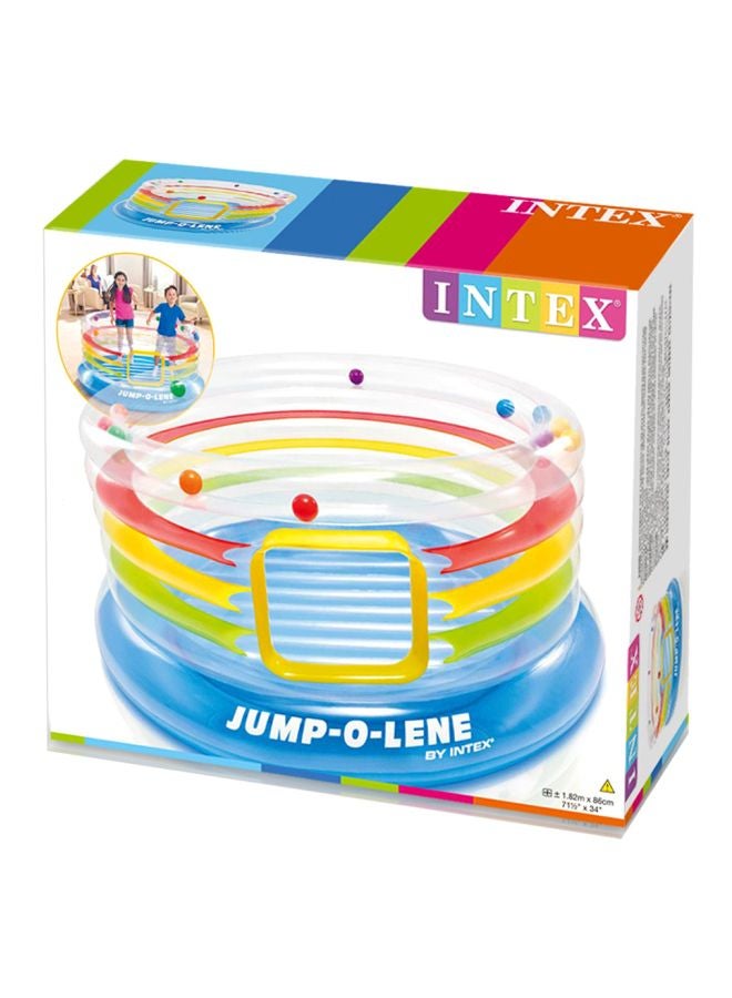 انتكس حلقة شفافة نطاطة من ألعاب Jump O Lene 45.6x41x16.8سم - Image 3